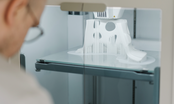 Impresión 3D realizada con biopolímeros compostables de INZEA.