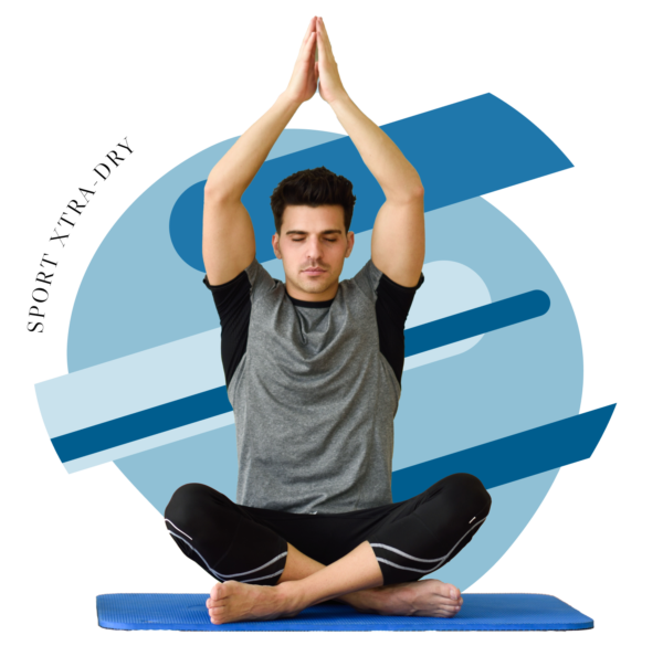XTRA-DRY's nylon 6 fibers help reduce the sensation of moisture during sports.