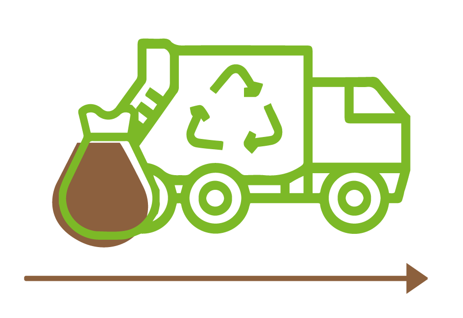 Una vez que la prenda fabricada con las fibras de NERIDE BIO llegue al final de su vida, en los vertederos se produce la biodegradación anaerobia, comenzando el proceso de producción de energía verde.