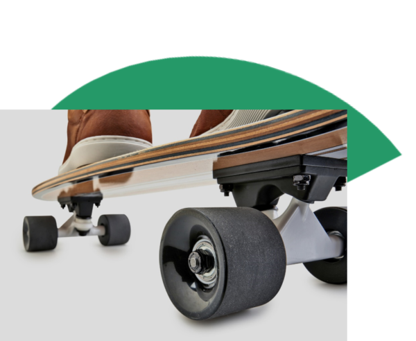Applications manufactured with NUREL's recycled and circular polyamide 6 from the external valorization of pre- and post-consumer waste.