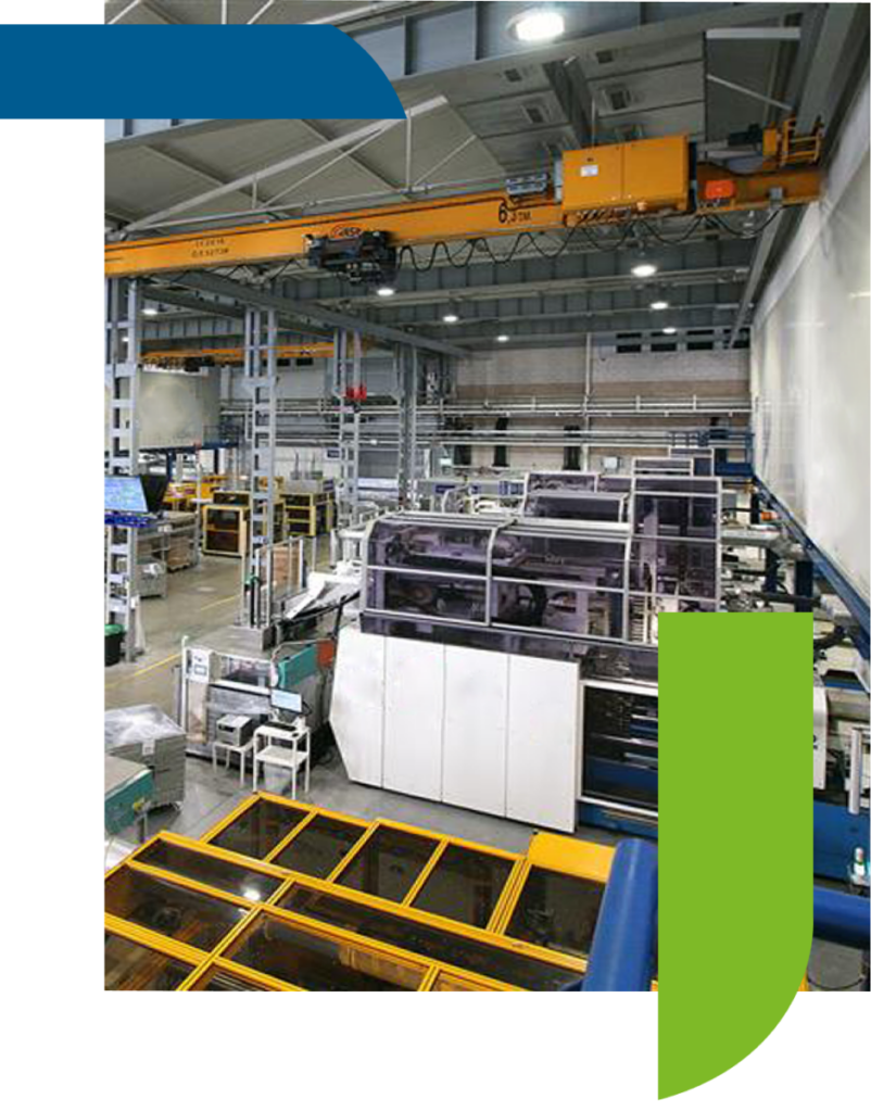 Significant investments in a new production area with advanced injection moulding machines enable us to manufacture high-quality components within NUREL's facility.