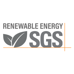 100% Renewable Energy Certification (SGS)